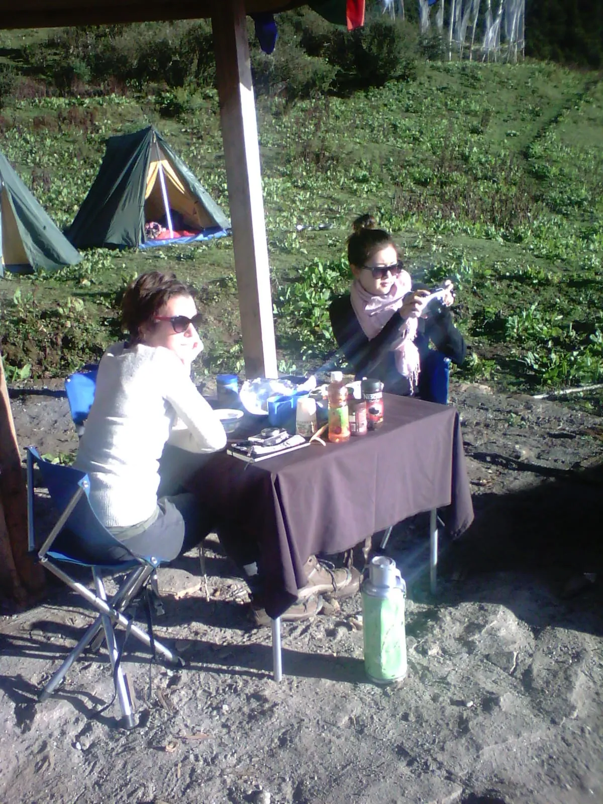 Angie &amp; Jasmine on Druk Path Trek 03