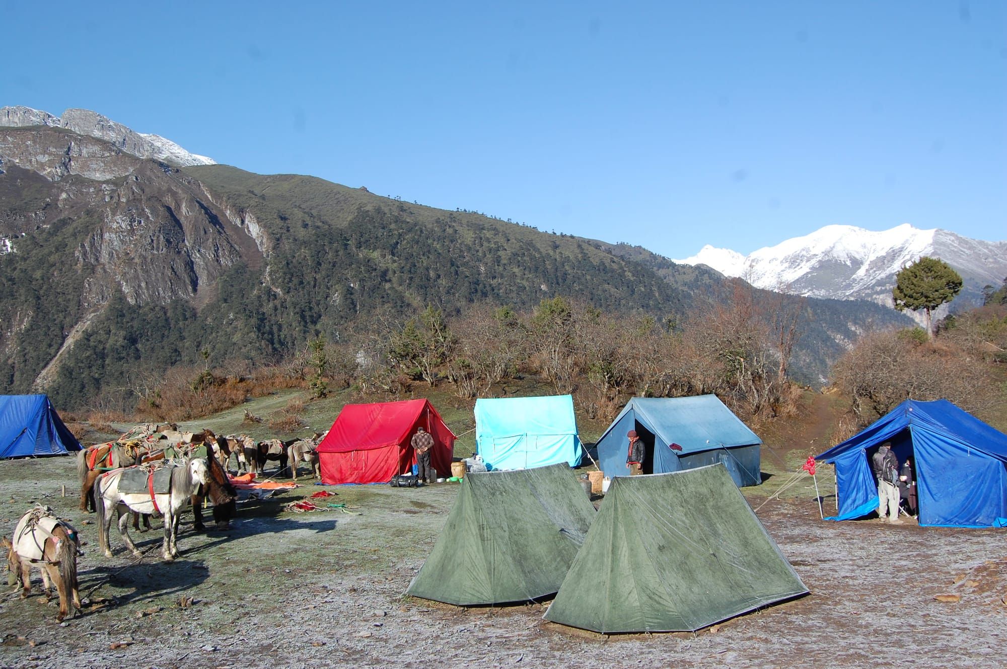 Barshom camp side