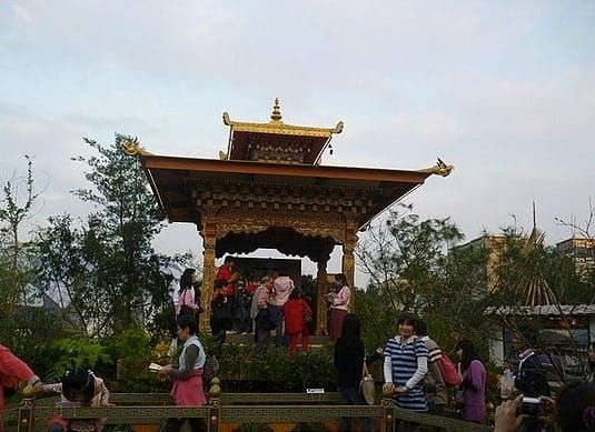 Bhutan Pavilion: the showstopper