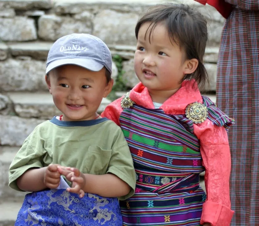 Bhutanese Children