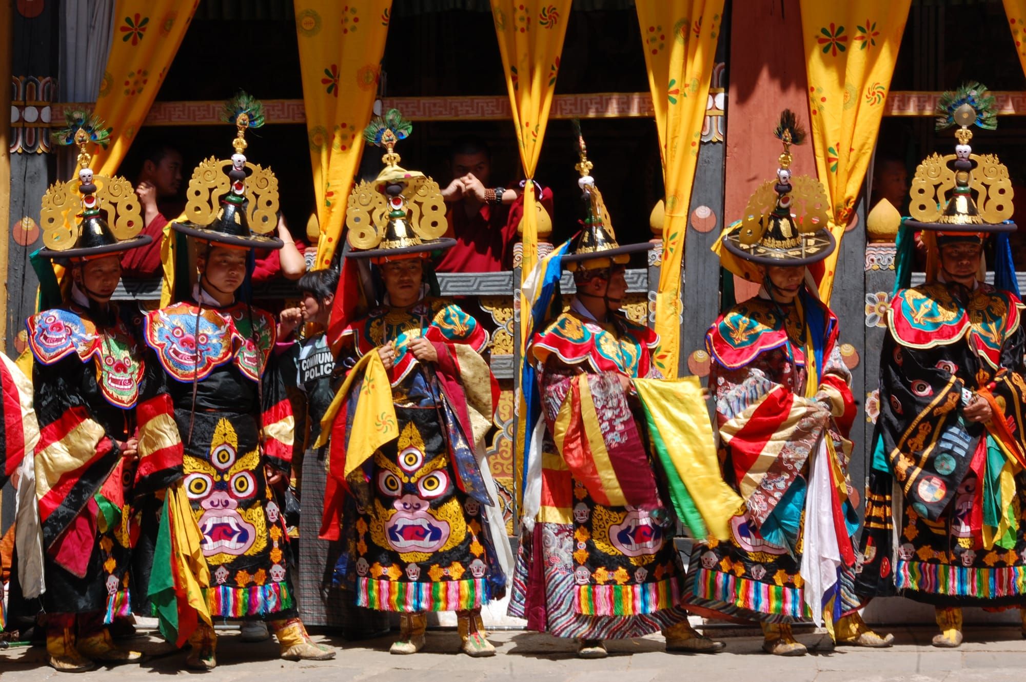 Blcakhead dance Paro festival