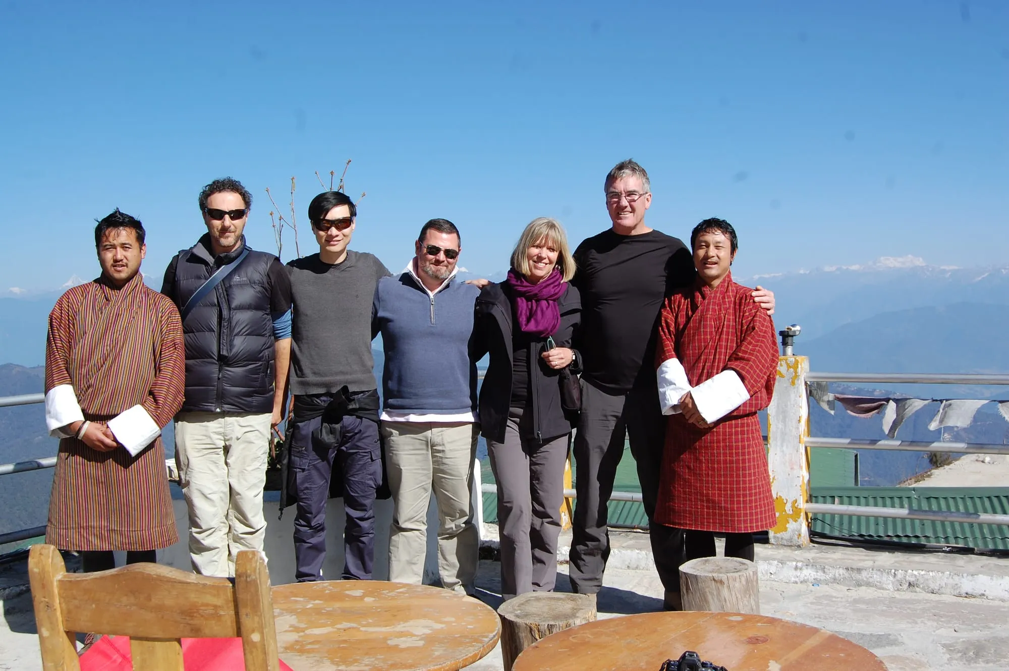 Tour group from Australia