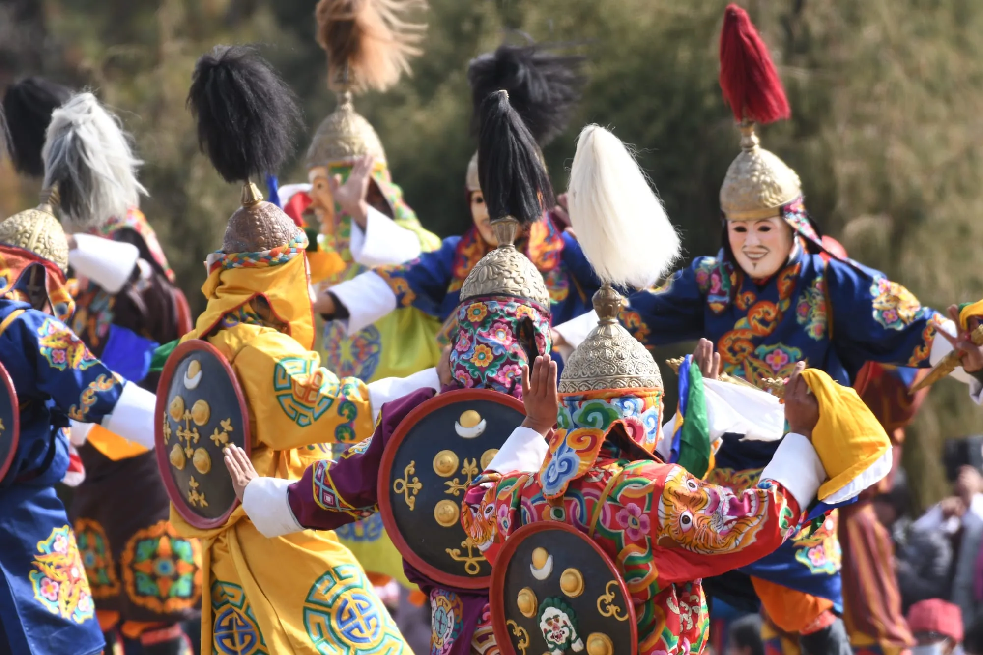 Dochula_festival_war_dance