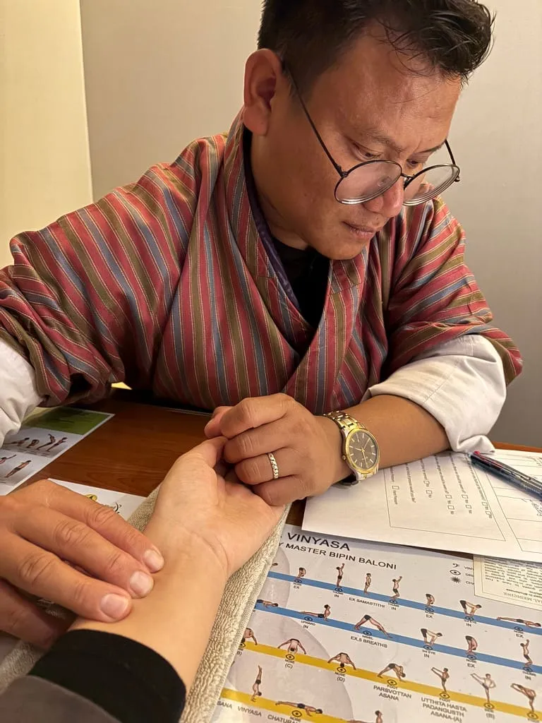 Dr Kelzang Traditional Medicine Bhutan