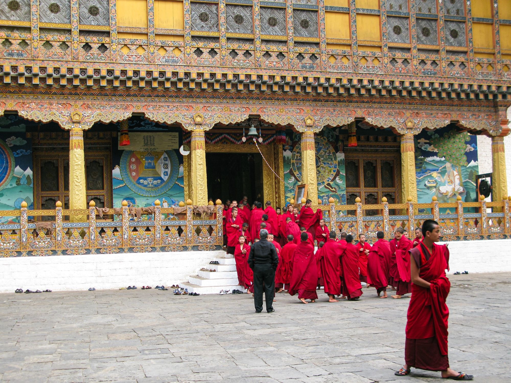 Tiger's Nest monastery above Paro