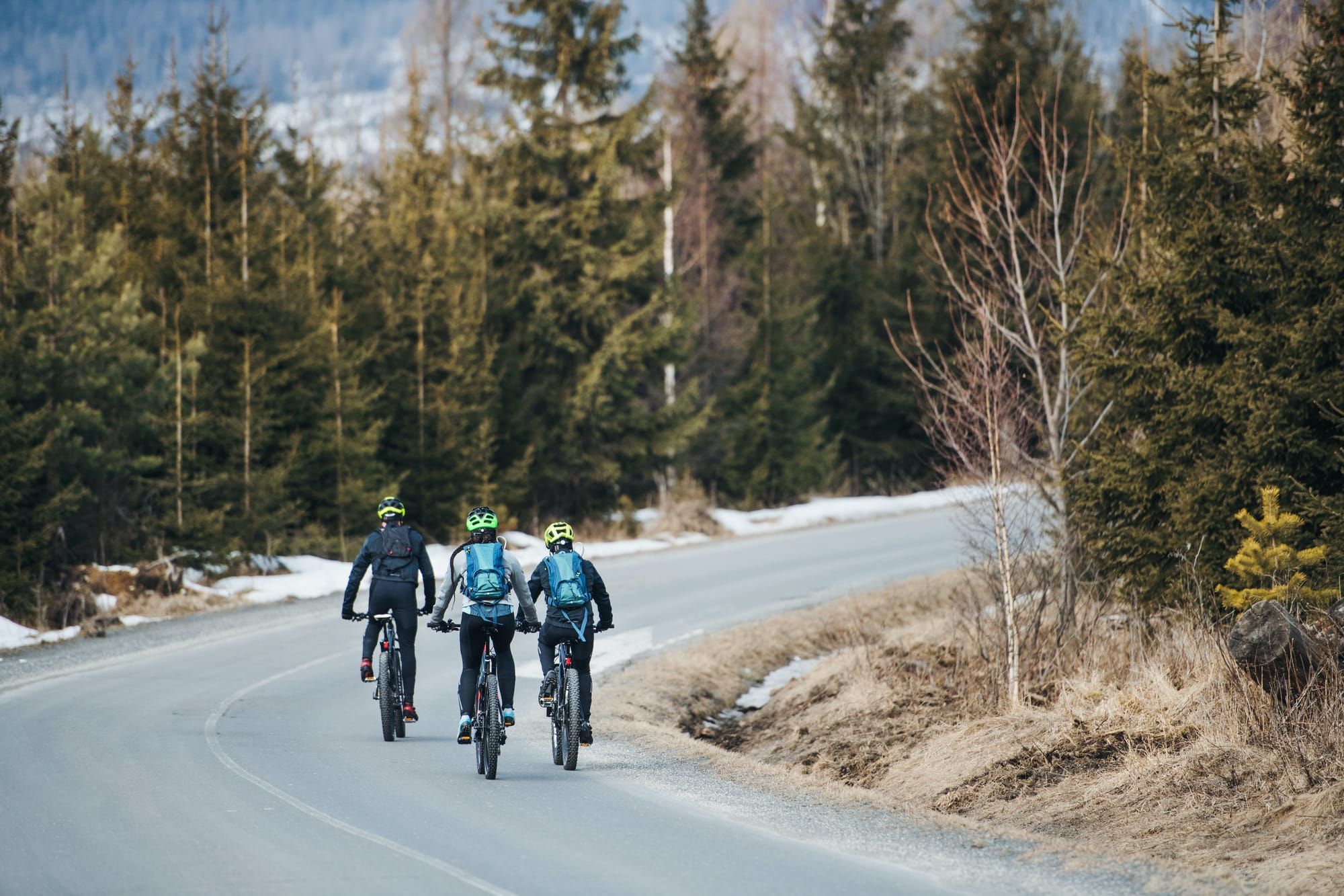Mountain Bike with the friends