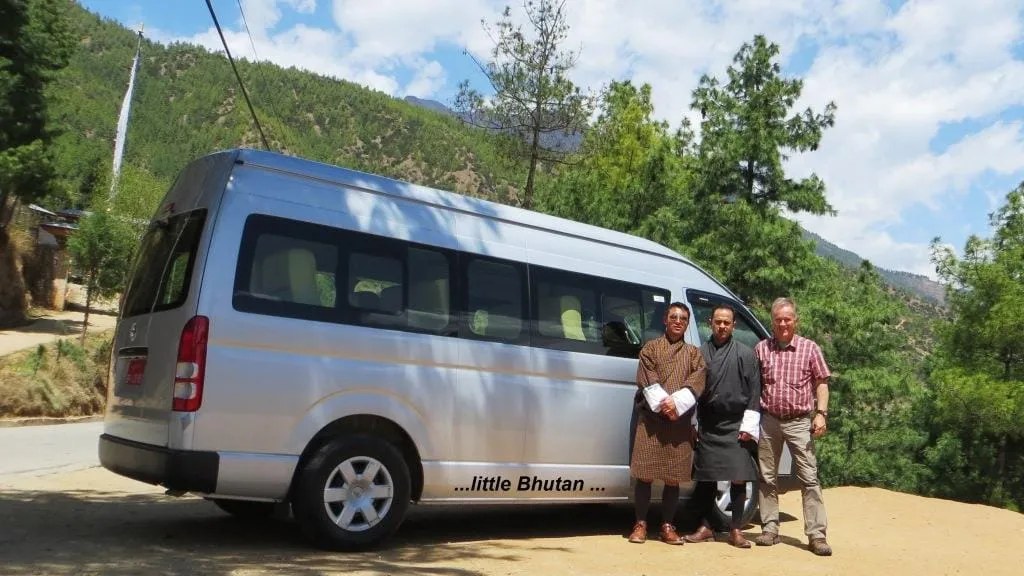 With Mr. Deepak &amp; Mr. Sonam of Little Bhutan