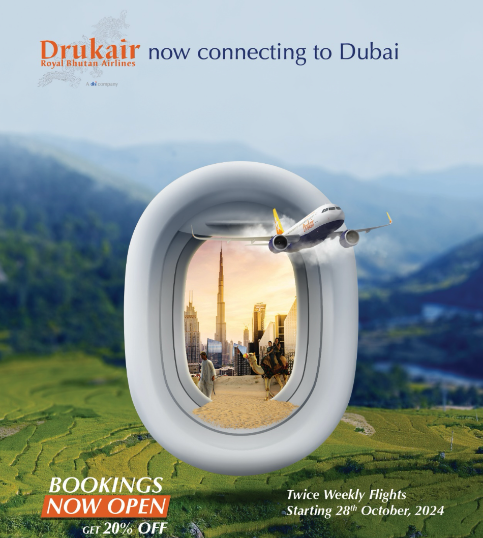 Druk Air Launches Twice Weekly Flights to Dubai