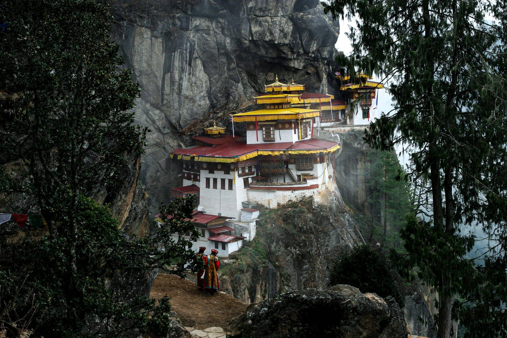 Tiger's nest Monastery in Paro