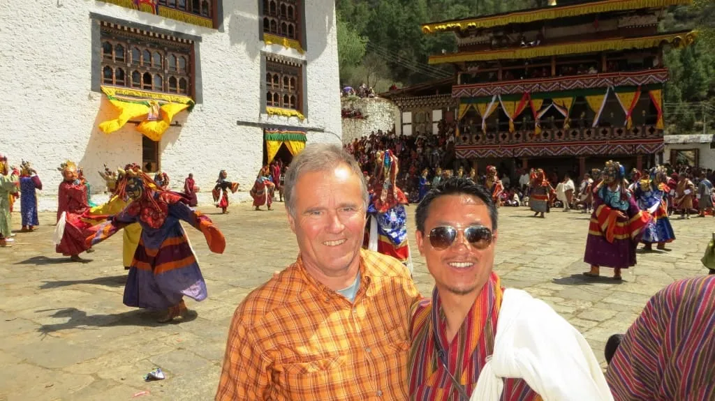 Mr. Wolfgang Baum &amp; Guide Sonam