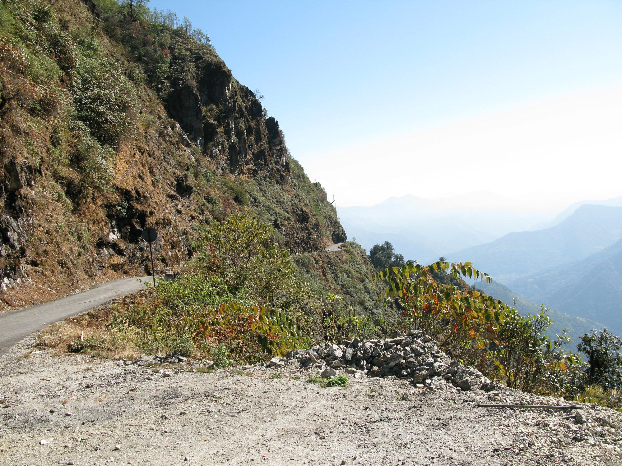 Roads to connect the remote highlands of Bhutan