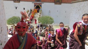 At Atsara, a Bhutanese Jester