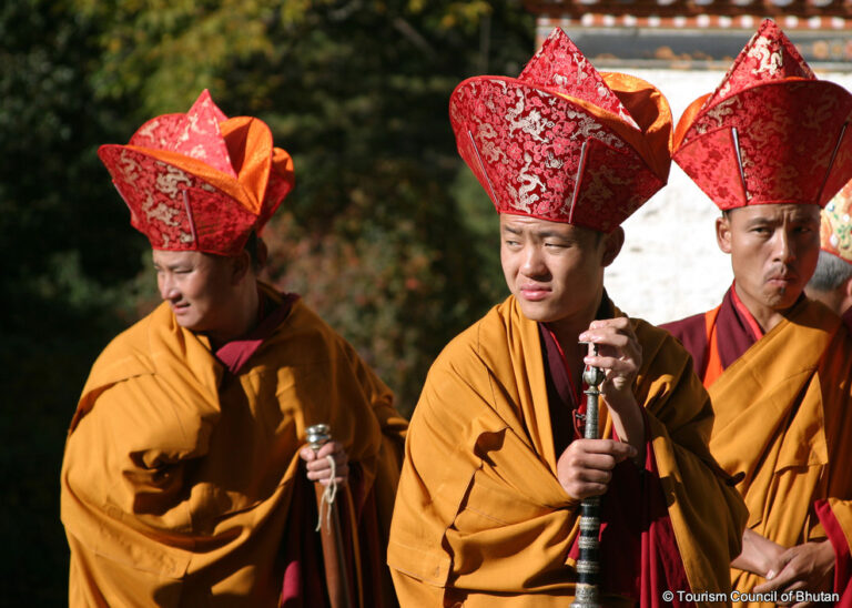 Bhutanese Buddhist Monks