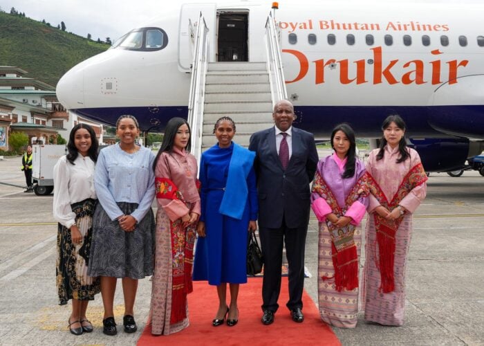 Lesotho Royal Family in Bhutan