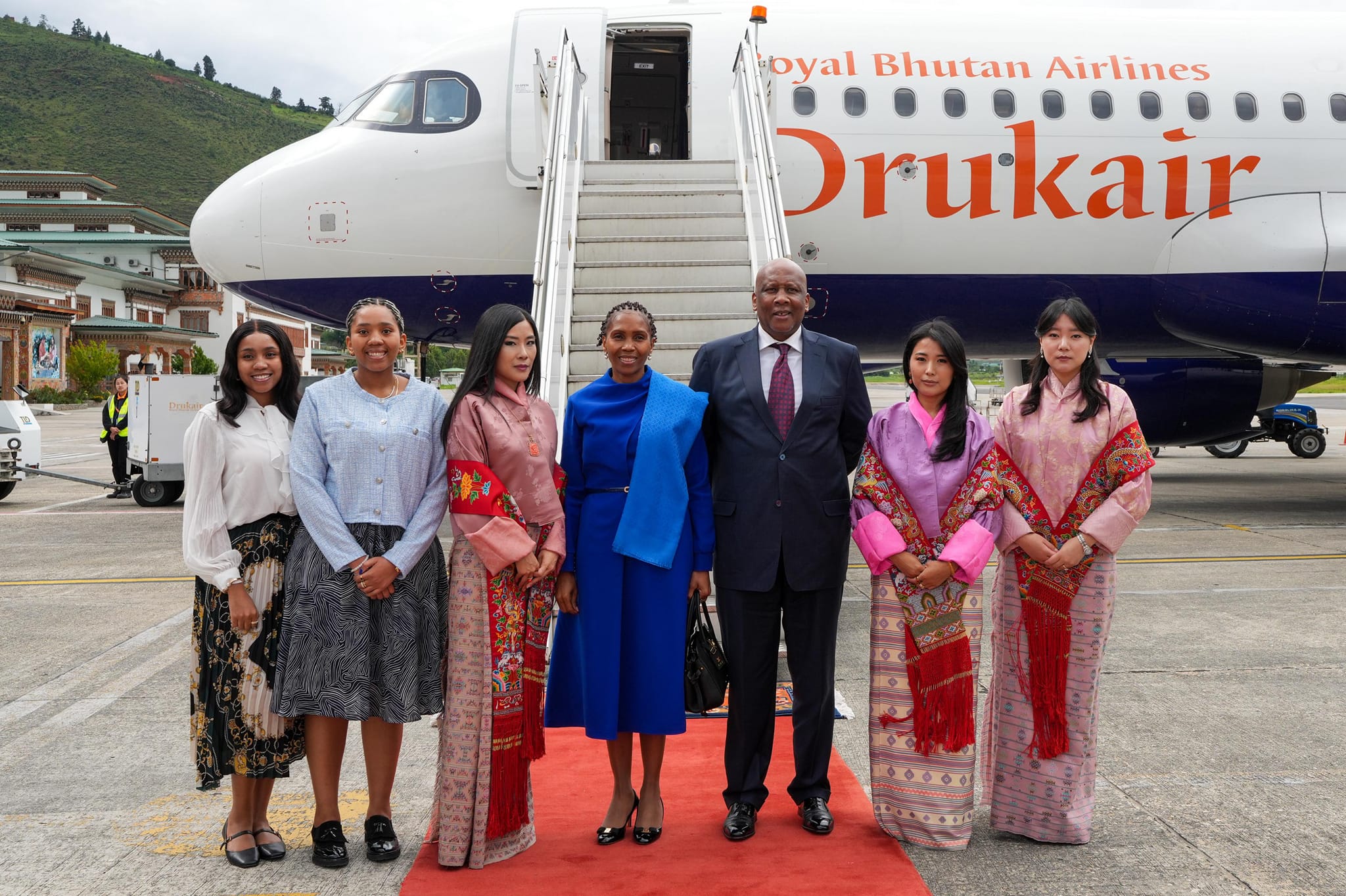 Lesotho Royal Family in Bhutan